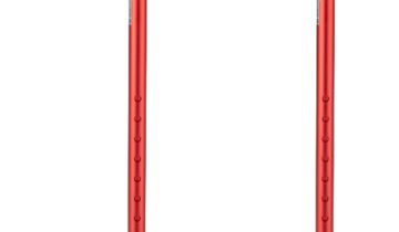 MultiMotion elleboogkrukken met open manchet - Rood