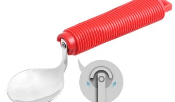 MultiMotion Meebewegende lepel met verdikt handvat - Rood