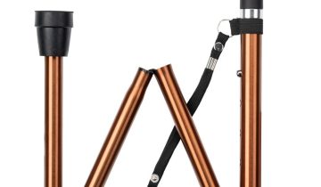 MultiMotion wandelstok opvouwbaar - Bruin