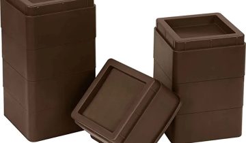 MultiMotion bedverhogers 5 cm Heavy Duty - Bruin