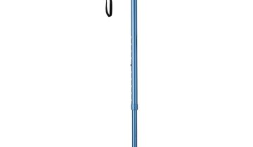 MultiMotion wandelstok met siliconen handvat - Blauw
