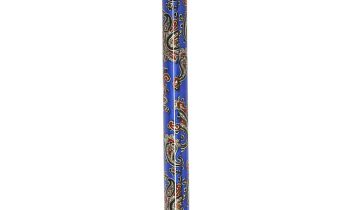 MultiMotion elleboogkrukken met print - Paisley blauw