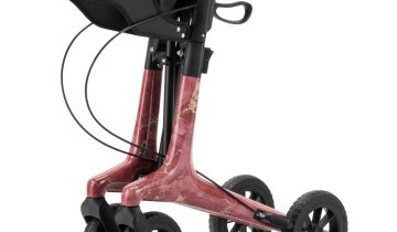 MultiMotion Carbon rollator - Marmer print - M