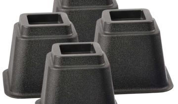 MultiMotion bedverhogers 13 cm - Zwart