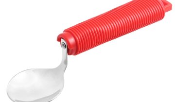 MultiMotion Meebewegende lepel met verdikt handvat - Rood
