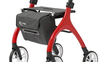 MultiMotion Curve rollator - Rood