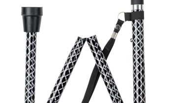 MultiMotion wandelstok opvouwbaar - Ruitjes