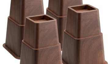 MultiMotion bedverhogers 21 cm - Hout print