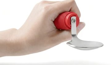 MultiMotion Meebewegende lepel met verdikt handvat - Rood