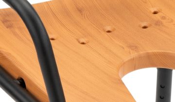 MultiMotion douchestoel opvouwbaar - Lichte houtprint