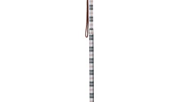 MultiMotion wandelstok met drukknop bediening - Beige geruit