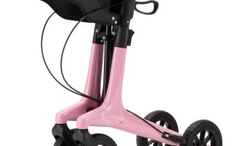 MultiMotion Carbon rollator - Roze - M